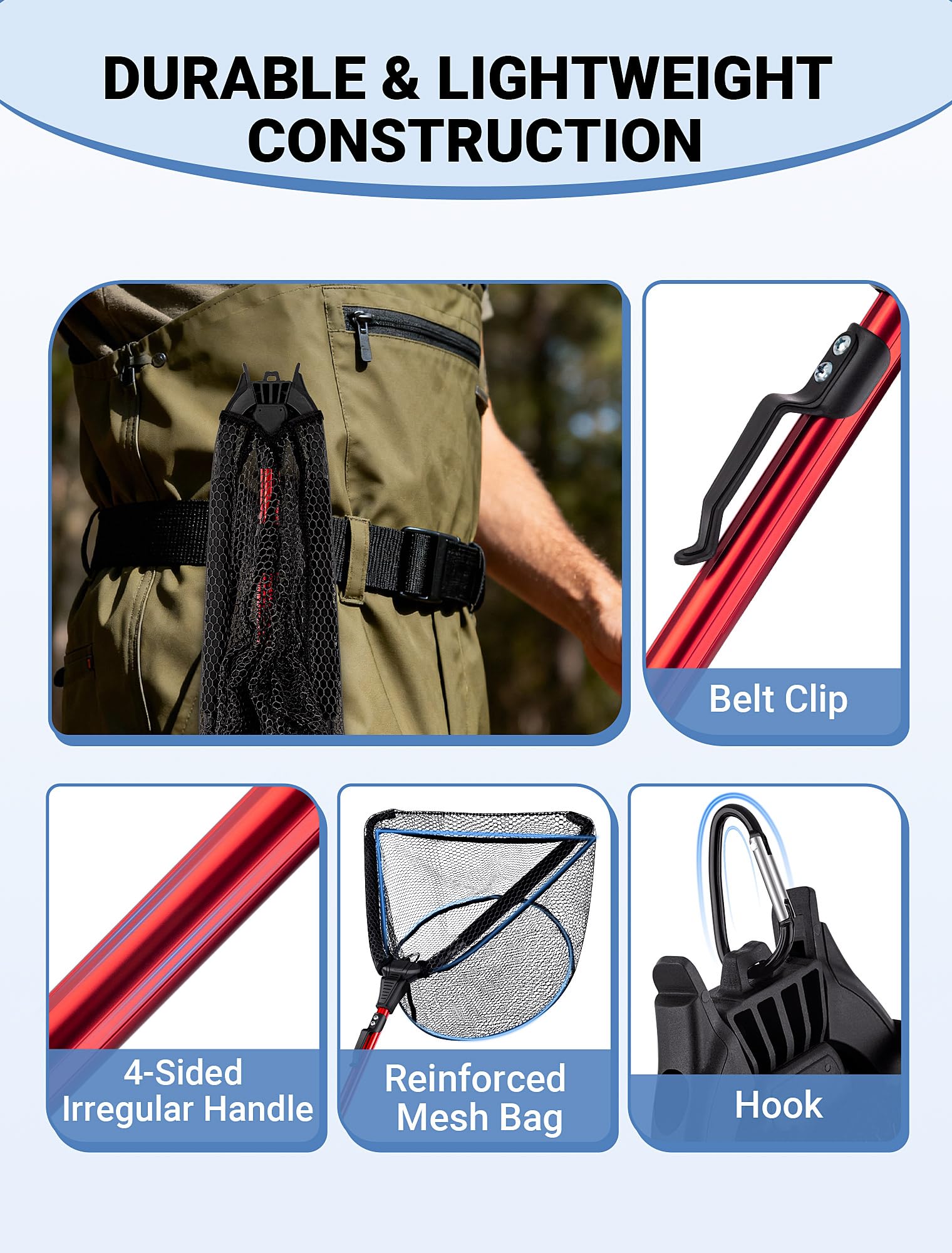 SARDVISA folded net inside a backpack showing compact travel-ready size