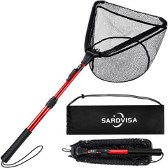 SARDVISA front view of folded net showing compact portability and quick deployment