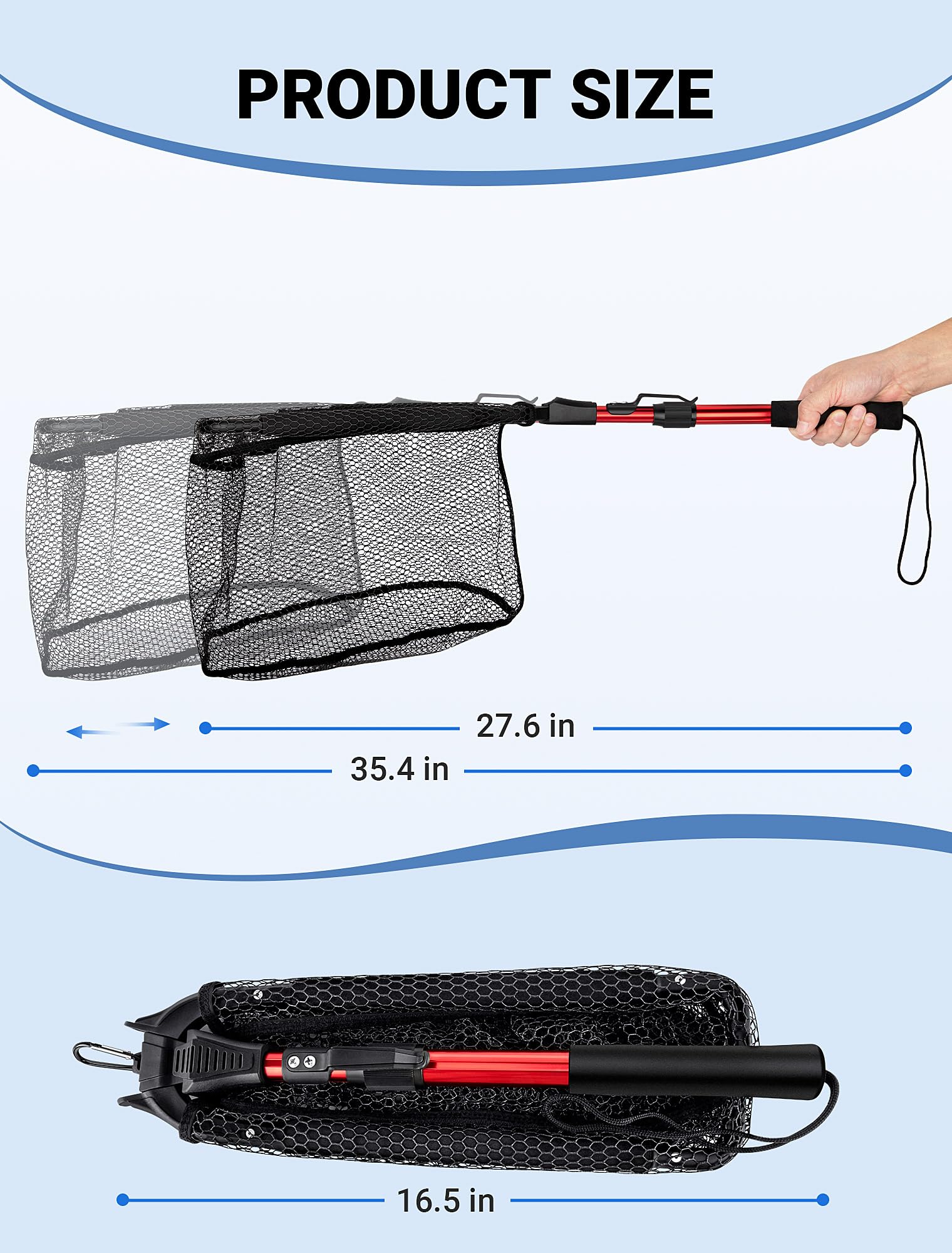 SARDVISA EVA foam handle detail delivering a secure non-slip grip