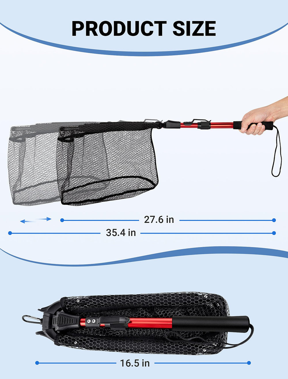 SARDVISA EVA foam handle detail delivering a secure non-slip grip