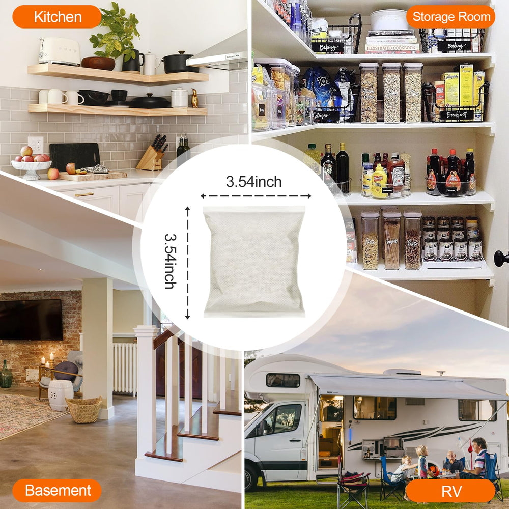 SAUPUSE pouch in kitchen corner freshening small spaces