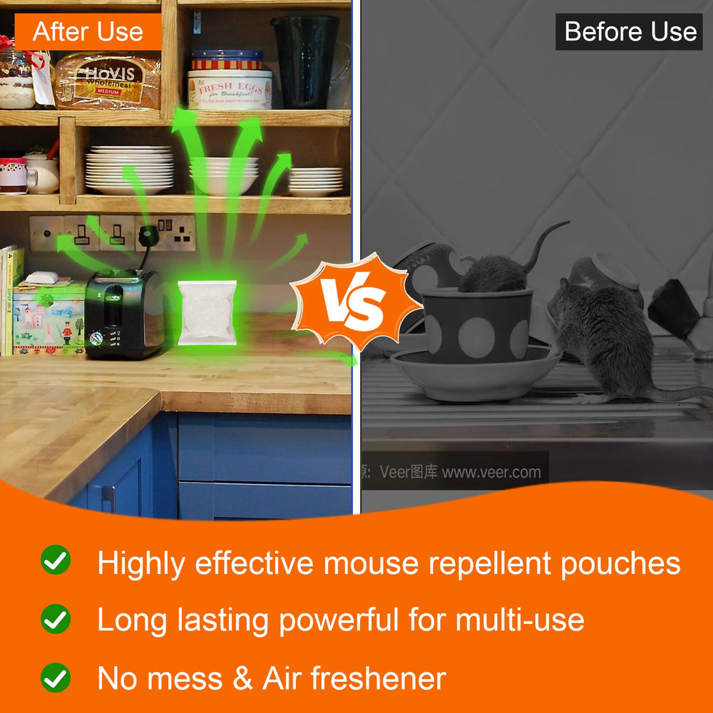 SAUPUSE pouches placed inside a cupboard keeping food safe