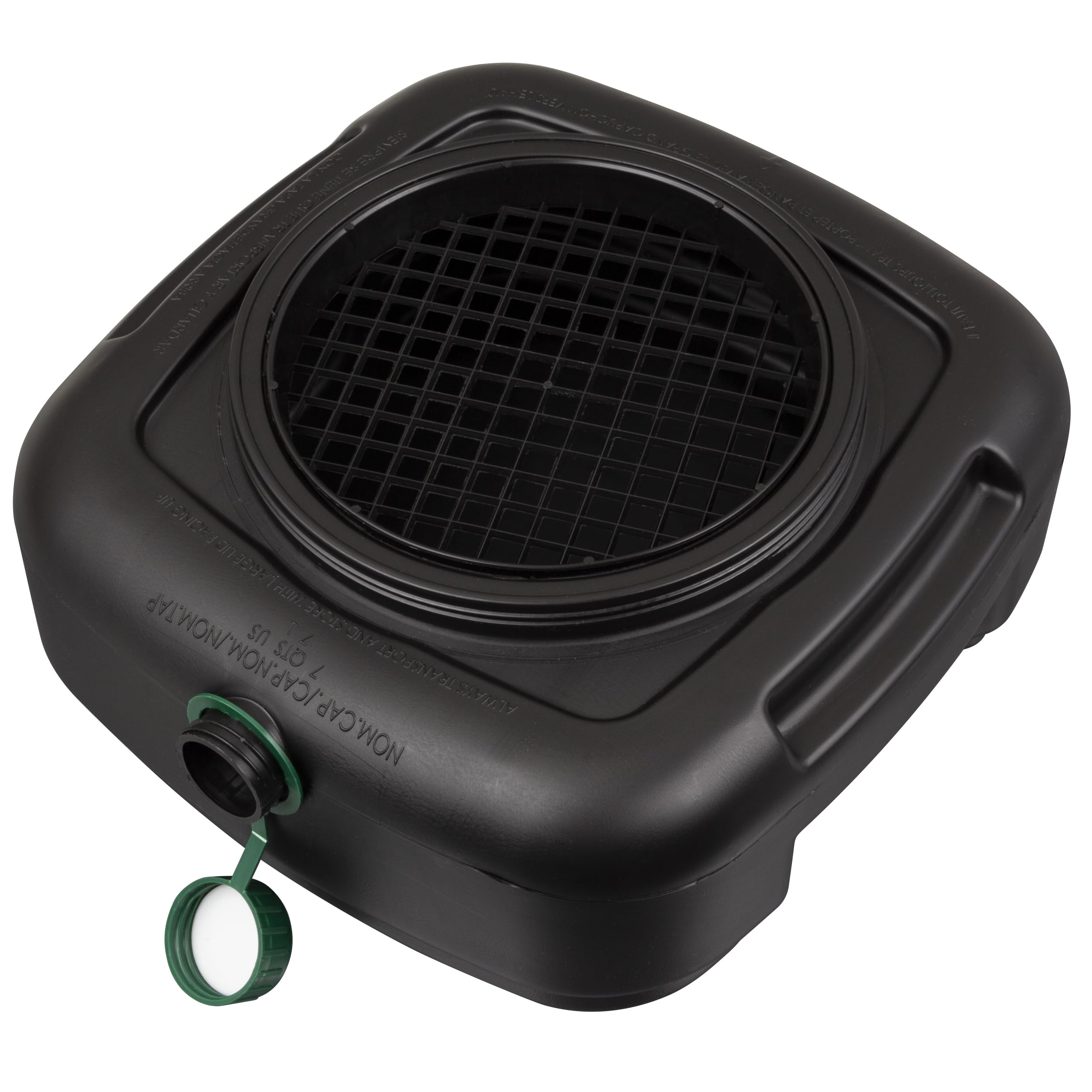 Scepter removable filter screen closeup preventing plugs and aiding filter draining