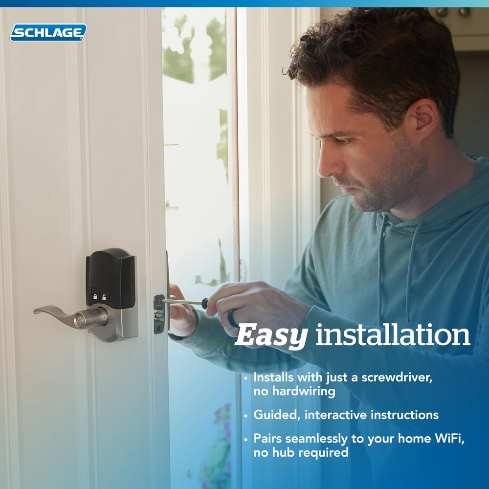 Schlage Encode app codes management screen showing easy code sharing