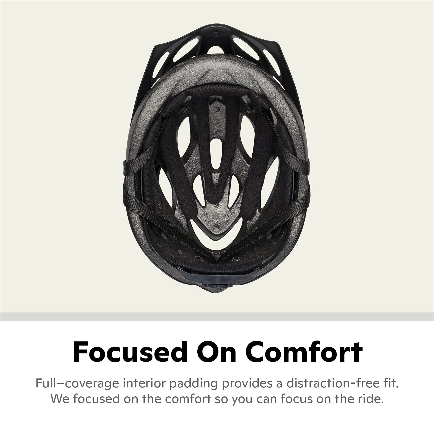 Schwinn Thrasher interior padding close-up showing washable comfort