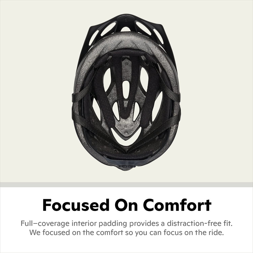 Schwinn Thrasher interior padding close-up showing washable comfort