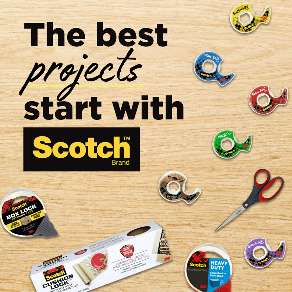 Scotch Magic tape repairing an archival document for subtle long-term mend