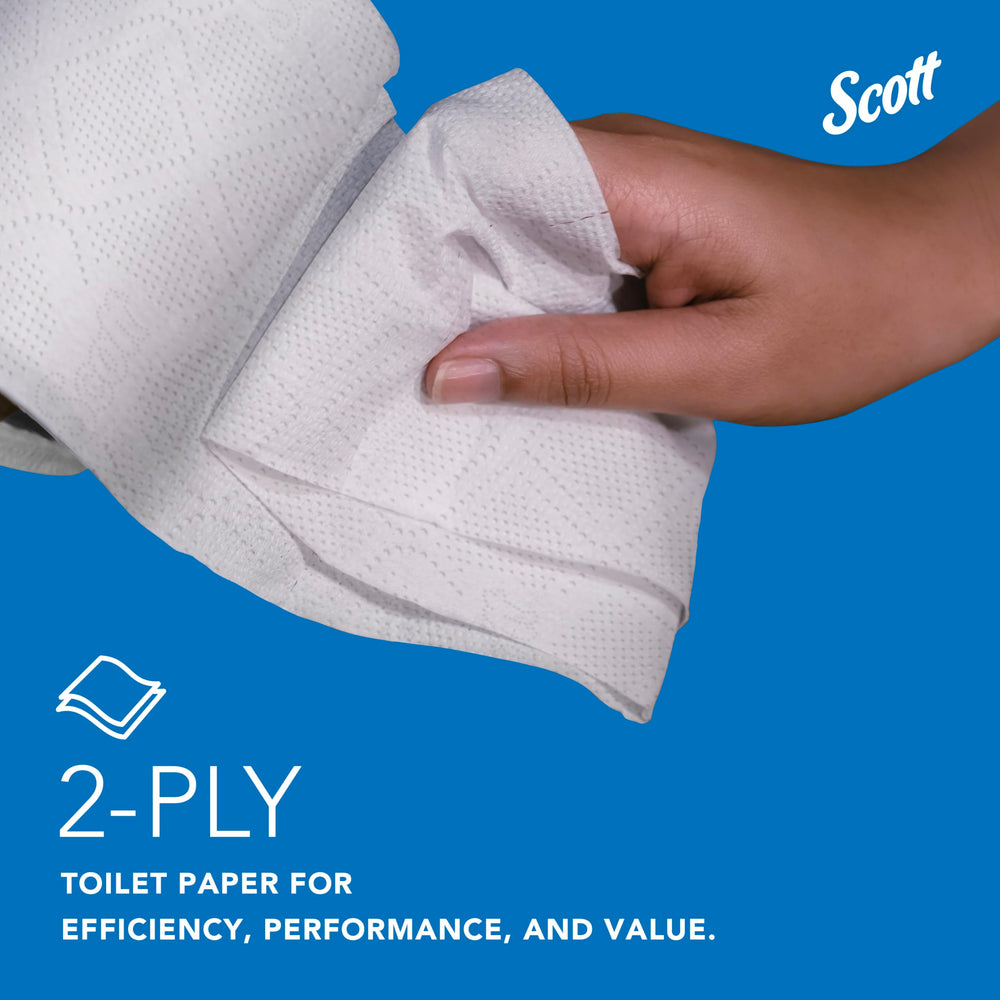 Scott Professional stacked rolls demonstrating bulk supply benefit