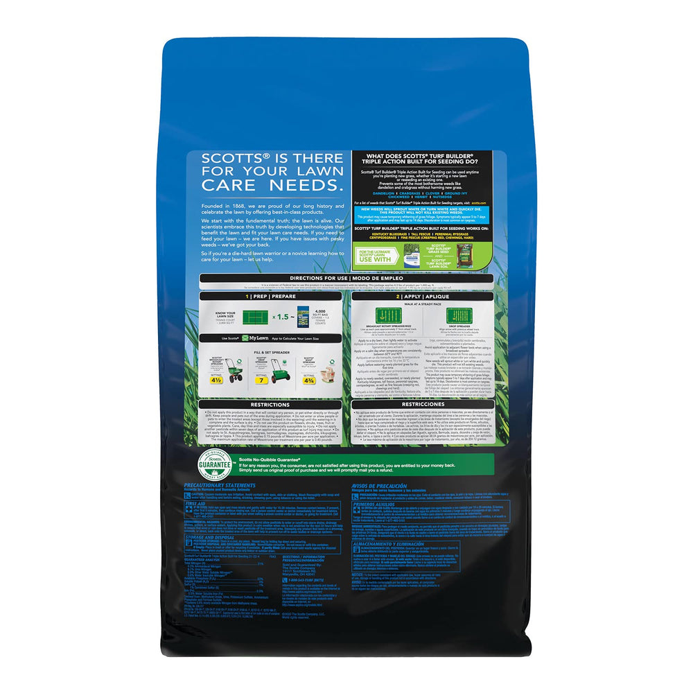 Scotts granule close-up texture demonstrating even spread benefit