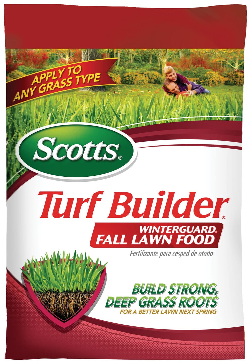 Scotts WinterGuard front packaging showing product and coverage benefits