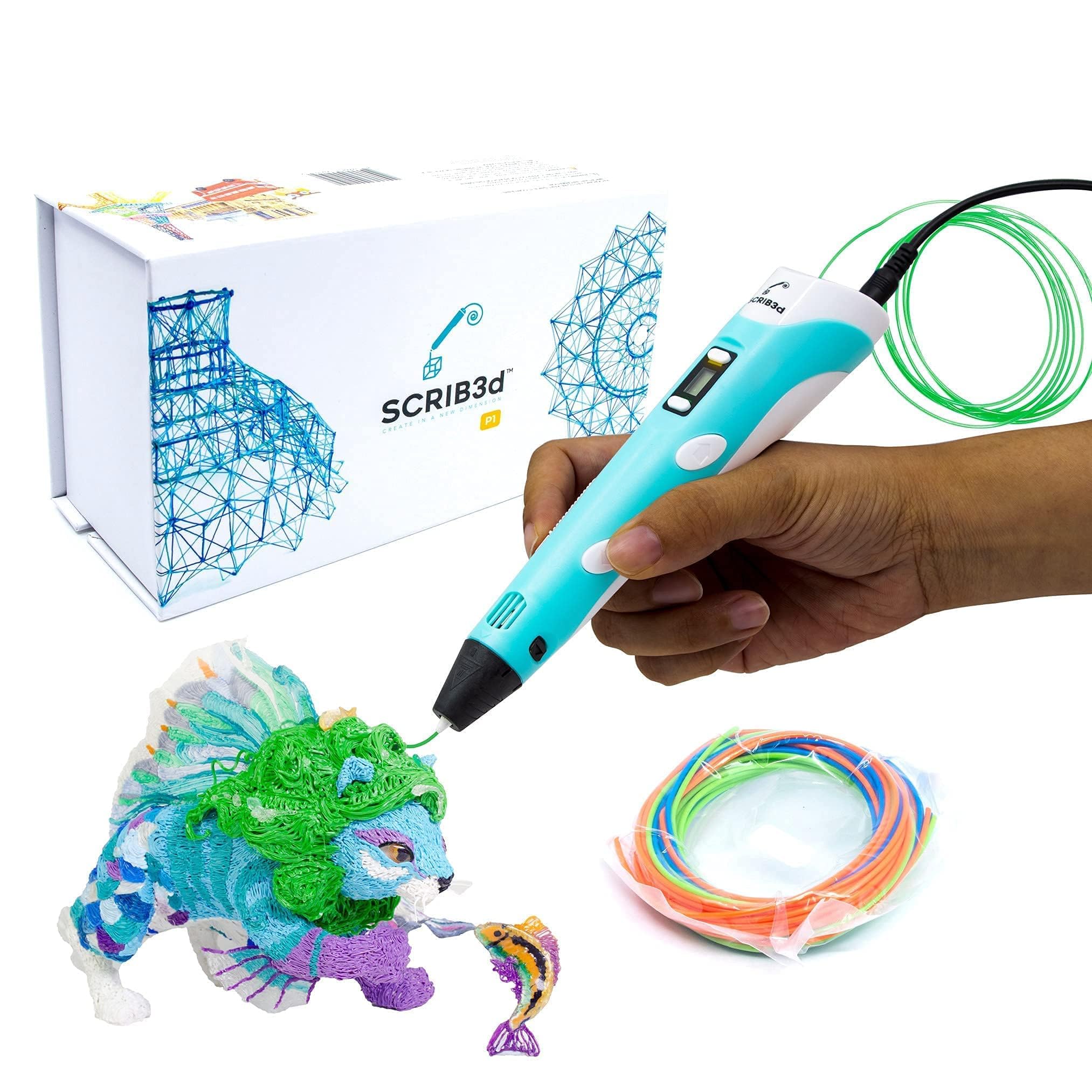 SCRIB3D P1 front view showing display and ergonomic body, easy operation benefit