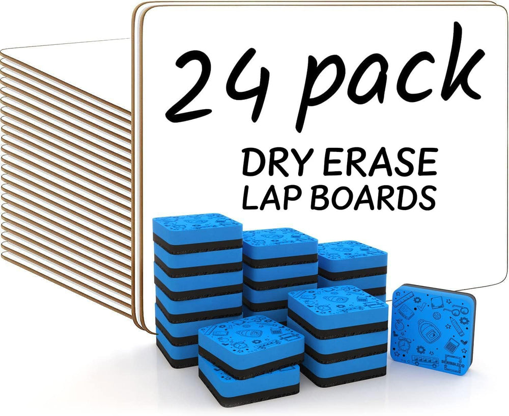 Scribbledo front packaging showing 24-piece classroom set and ready use benefit