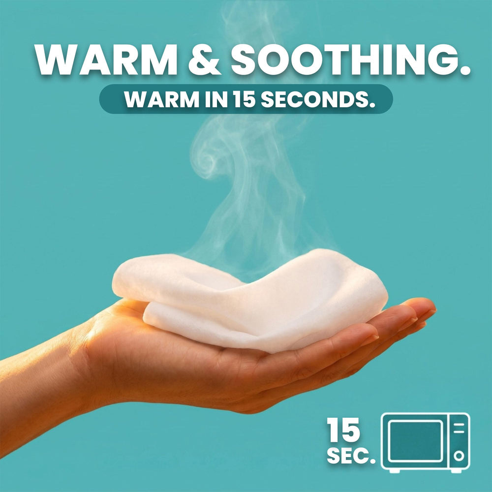 Scrubzz box beside common items to show pack size and travel-ready portability