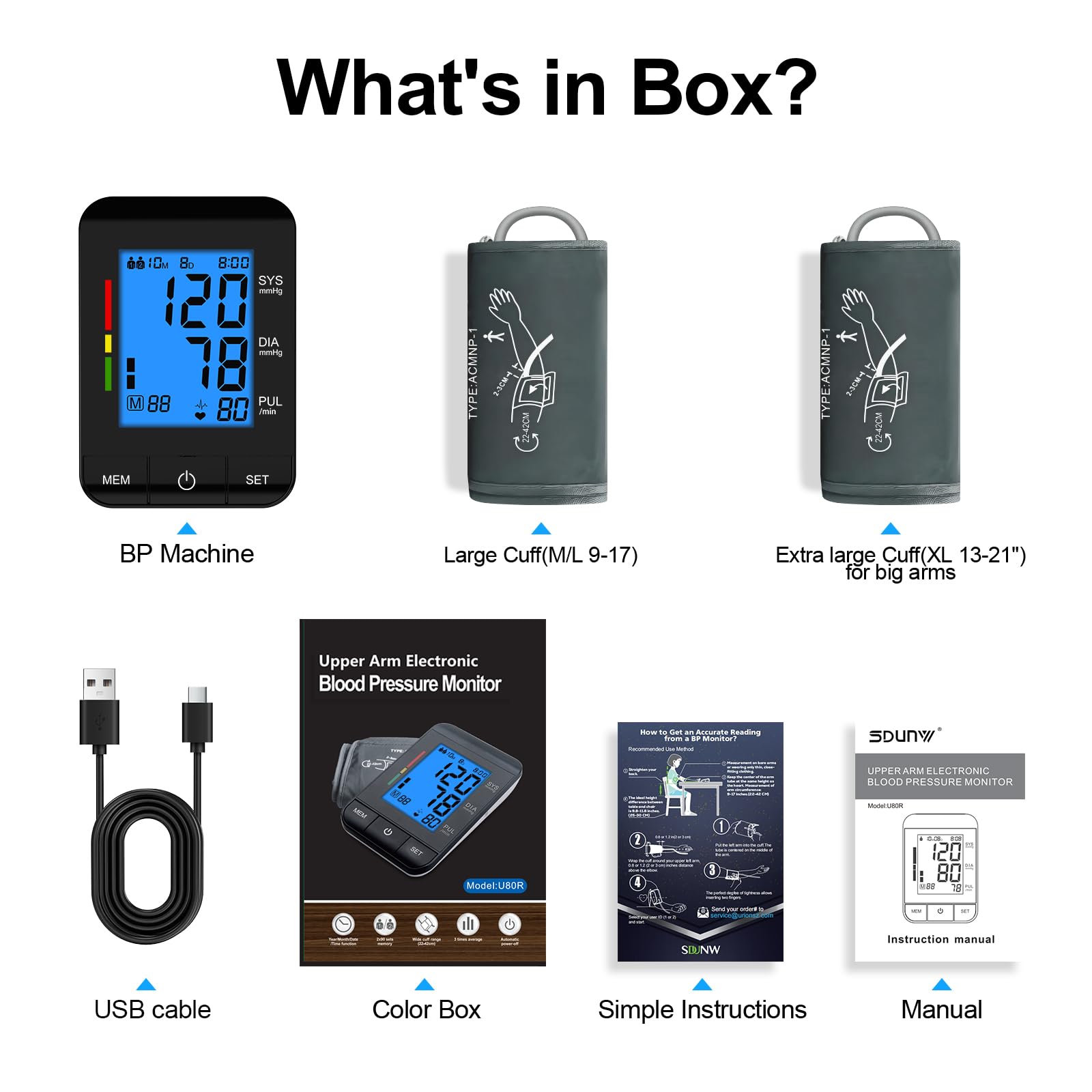 SDUNW kit unboxed contents ready-to-use with cables and batteries
