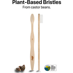Sea Turtle bamboo handle close-up highlighting smooth finish