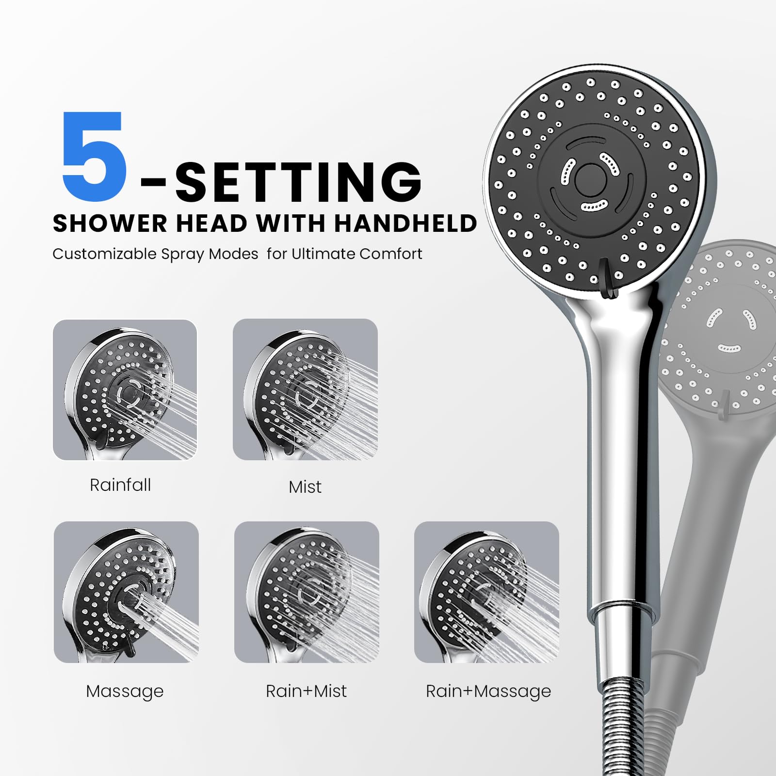 SeaCity handheld in hand demonstrating targeted rinsing and maneuverability