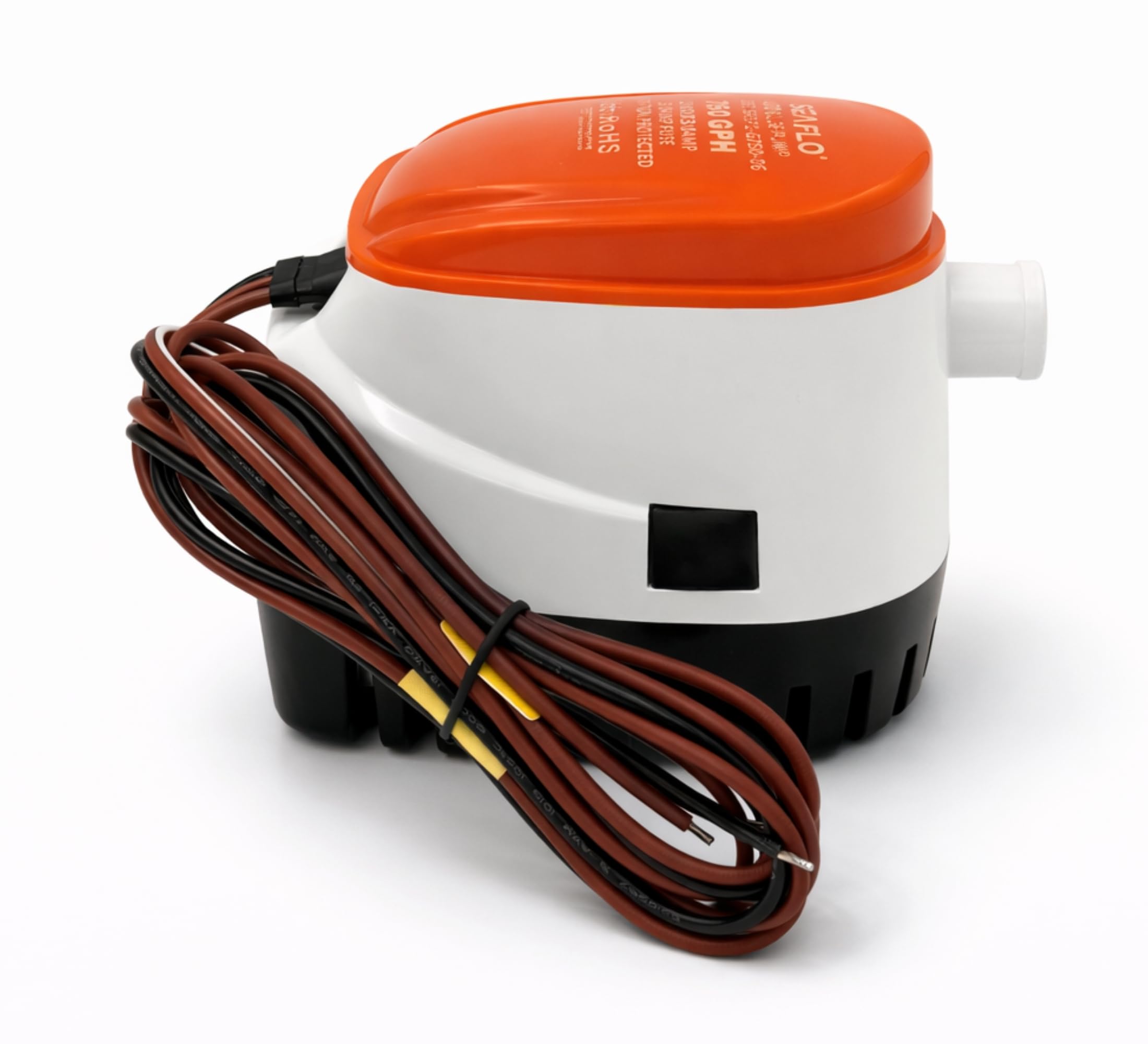 SEAFLO snap-off strainer close-up for quick debris removal and easy maintenance