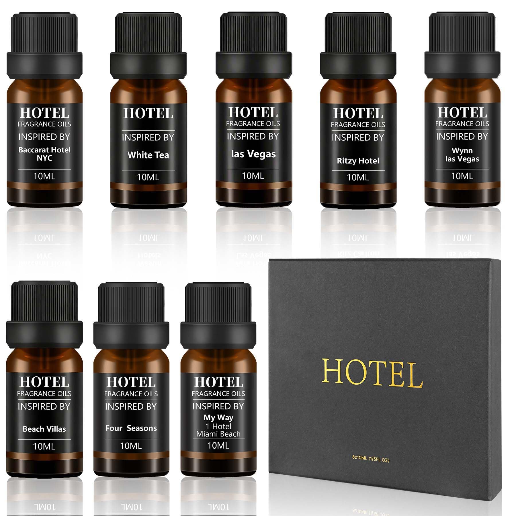 SEAMOSH front packaging showing luxury hotel scent set and premium finish