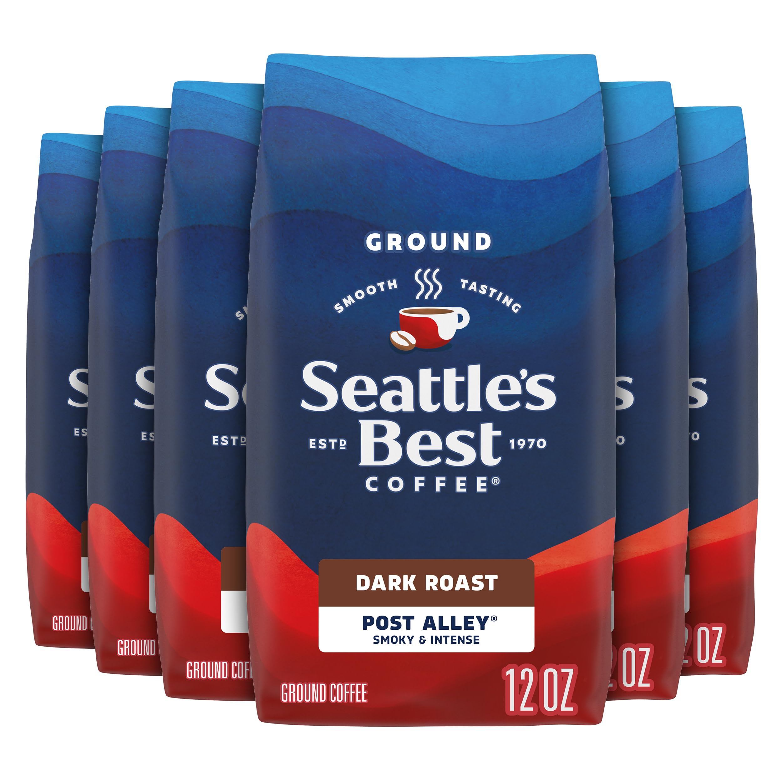 Seattle's Best Coffee front packaging showing product identity and convenience