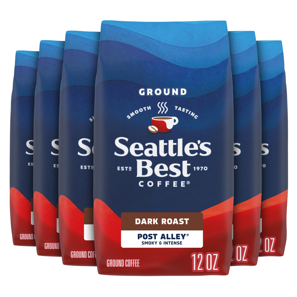 Seattle's Best Coffee front packaging showing product identity and convenience