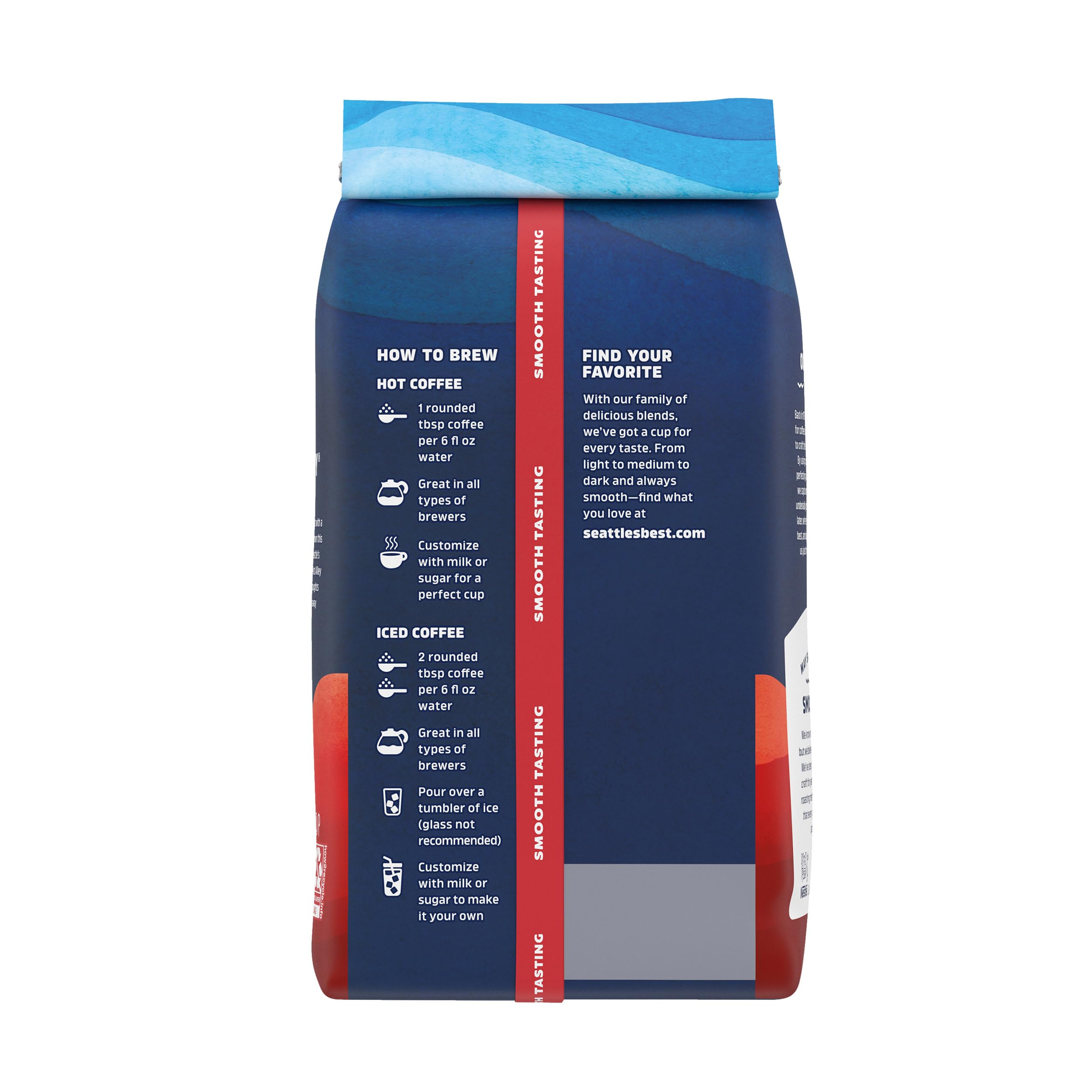 Seattle's Best Coffee lifestyle kitchen scene suggesting smooth morning routines