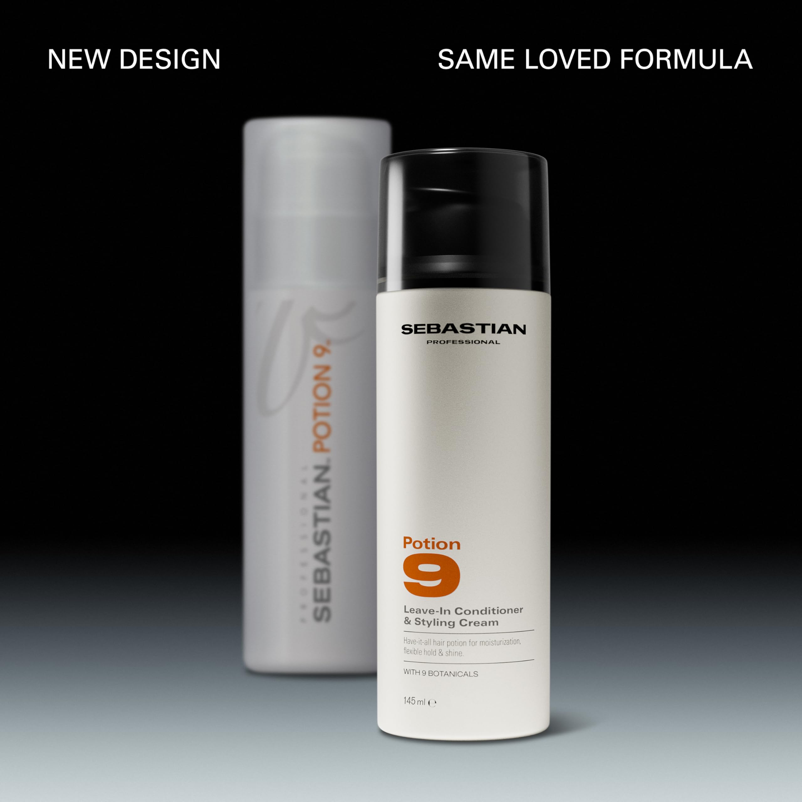 Sebastian Professional pump and cap detail highlighting easy dispensing and controlled product release