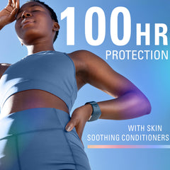 Secret clinical strength close-up of smooth soft-solid texture for gentle application