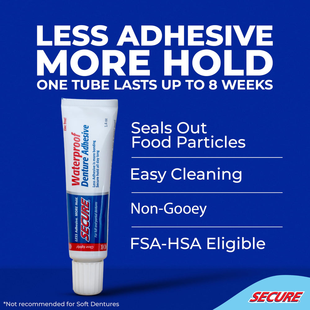 Secure tube top view highlighting easy dispensing benefit