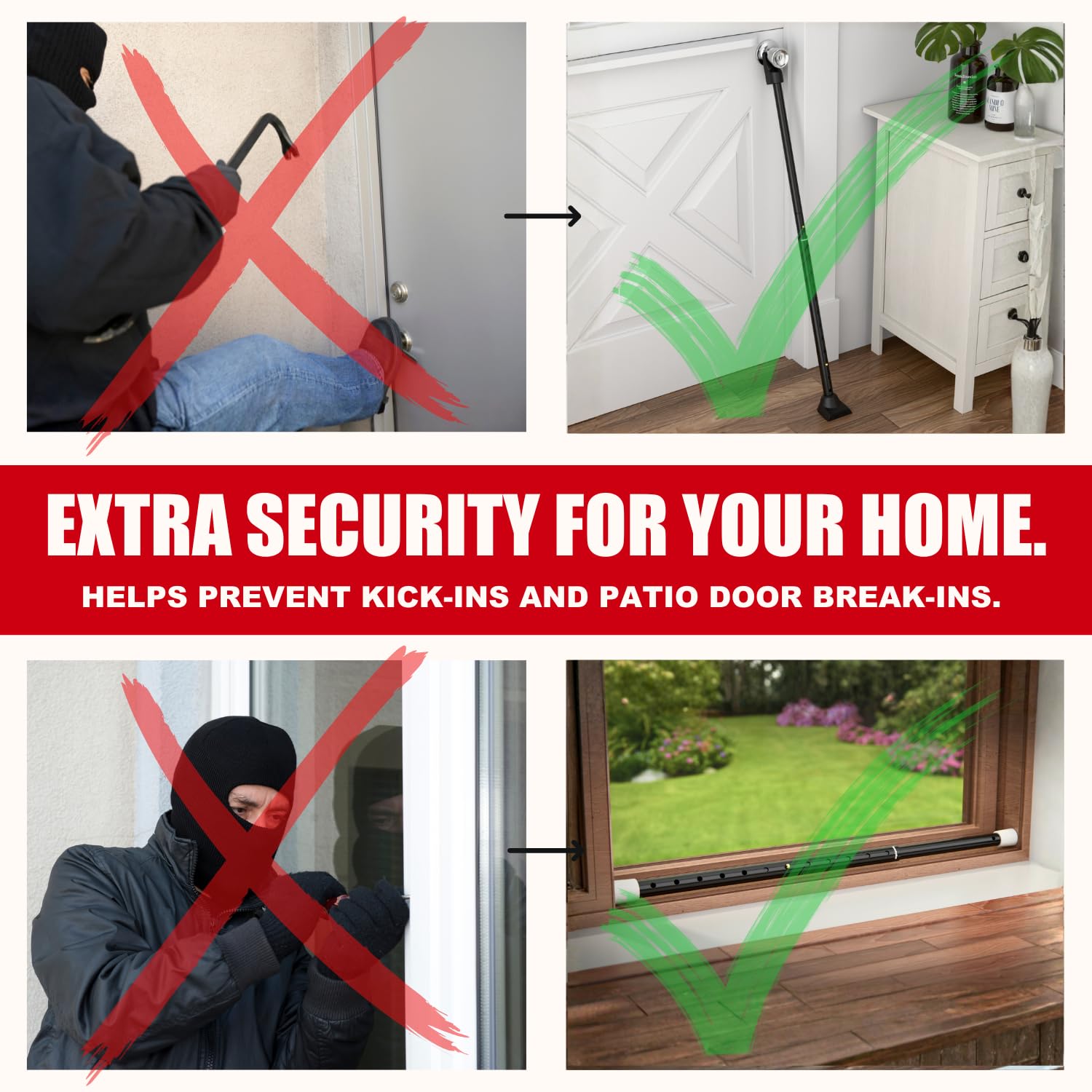 SECURITYMAN held in hand for scale showing portable, easy-to-store benefit