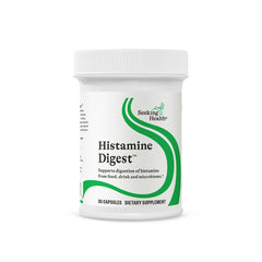 Seeking Health front packaging showing supplement bottle and benefits