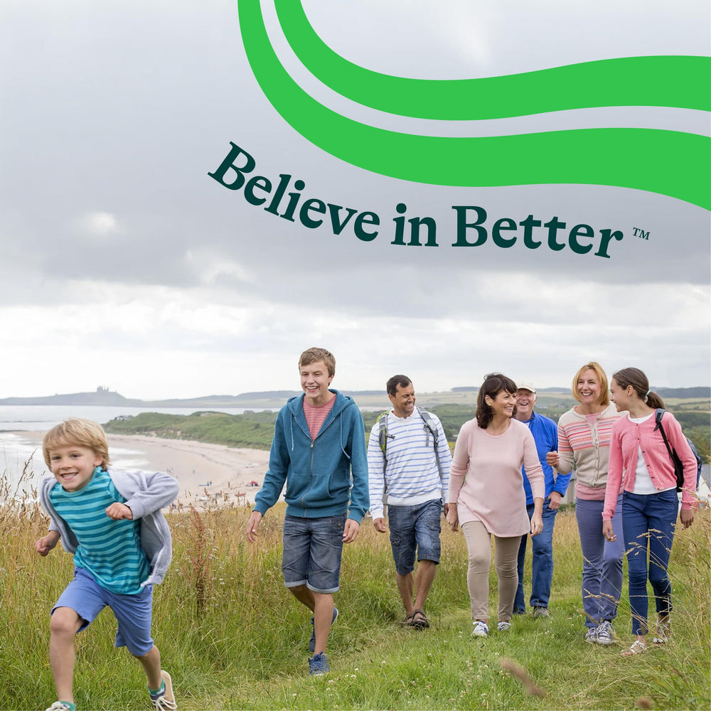 Seeking Health ox bile bottle on kitchen counter in lifestyle scene promoting routine use