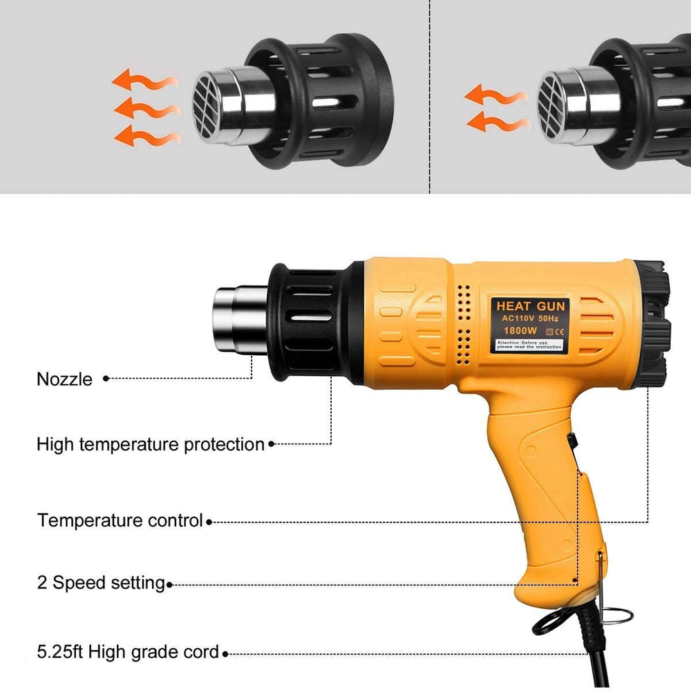 SEEKONE close-up of variable temperature dial for precise heat control