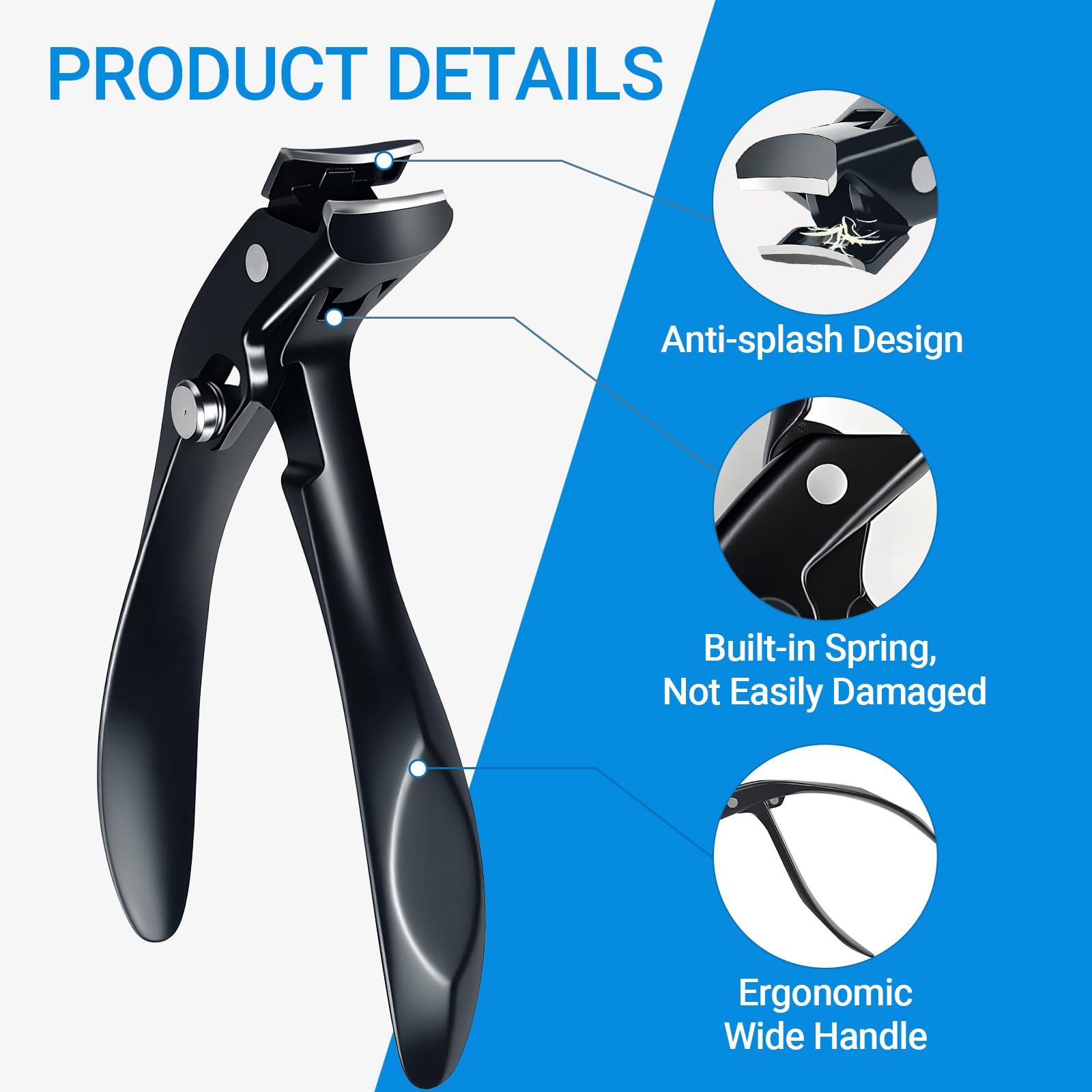 seektik blade closeup with sharp stainless steel edge for precise clean cuts