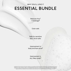 SEEN conditioner texture spread illustrating lightweight smoothing effect