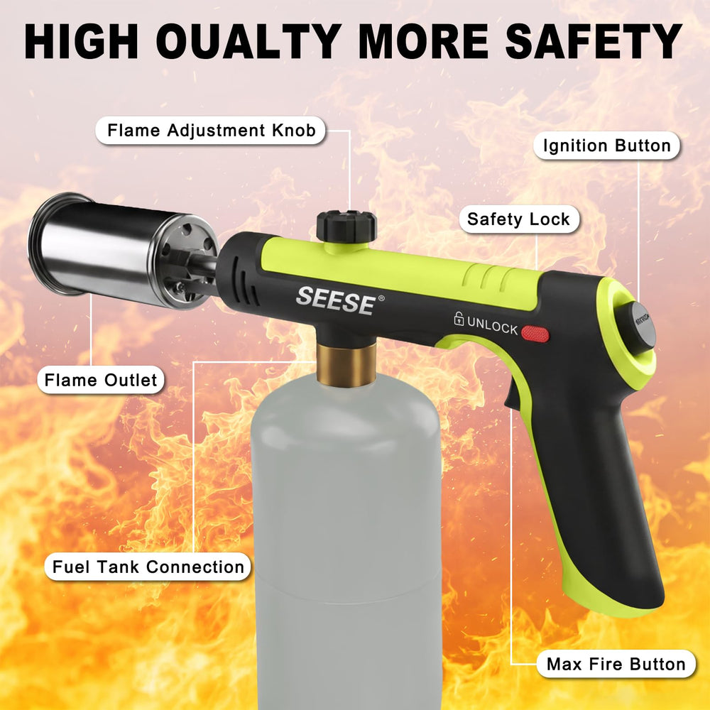 SEESE torch outdoor campfire use lighting logs quickly for faster fire starts
