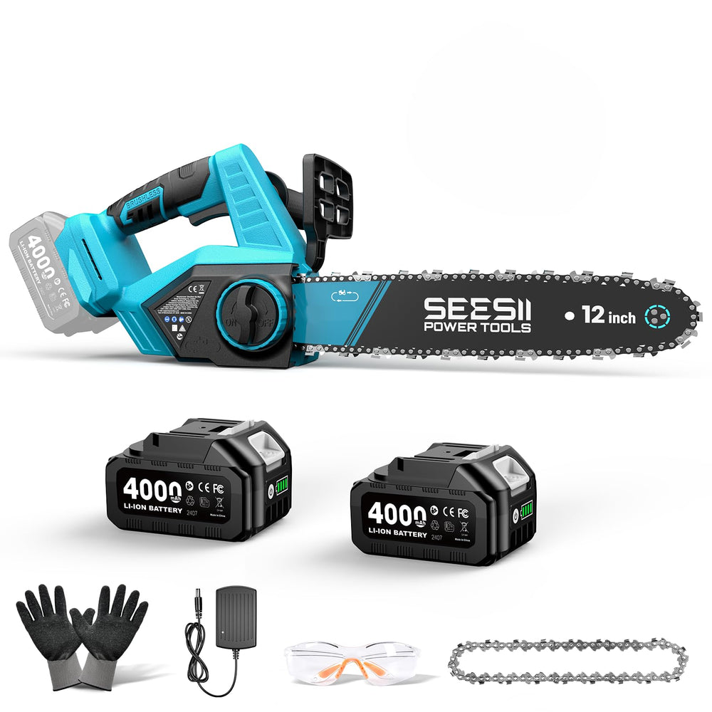 SEESII front view showing compact cordless design and easy grip for maneuverability