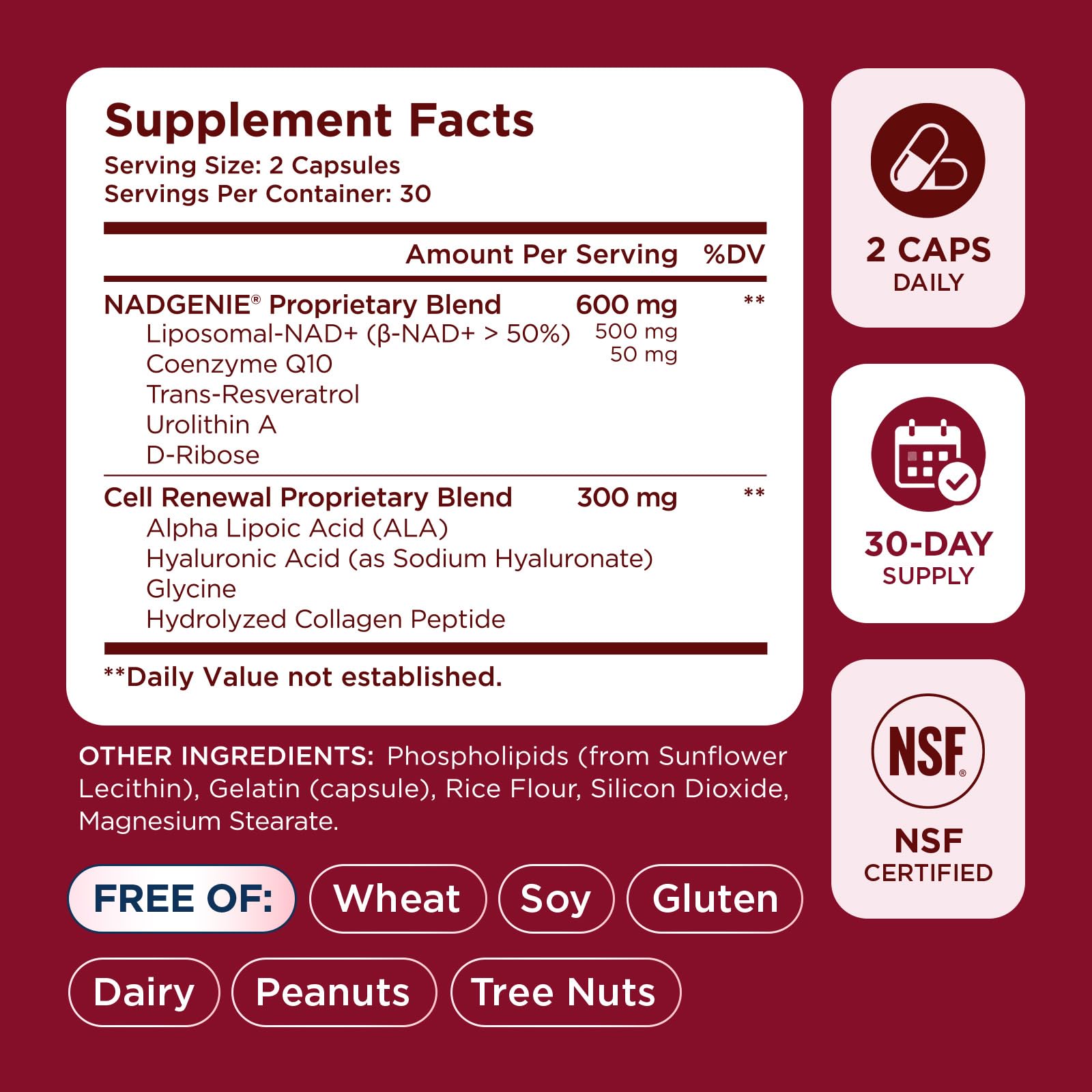Selerb label close-up showing key ingredients and potency for informed shoppers