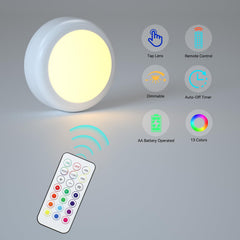 SEMSMOKS lights installed under kitchen cabinet illustrating bright task lighting