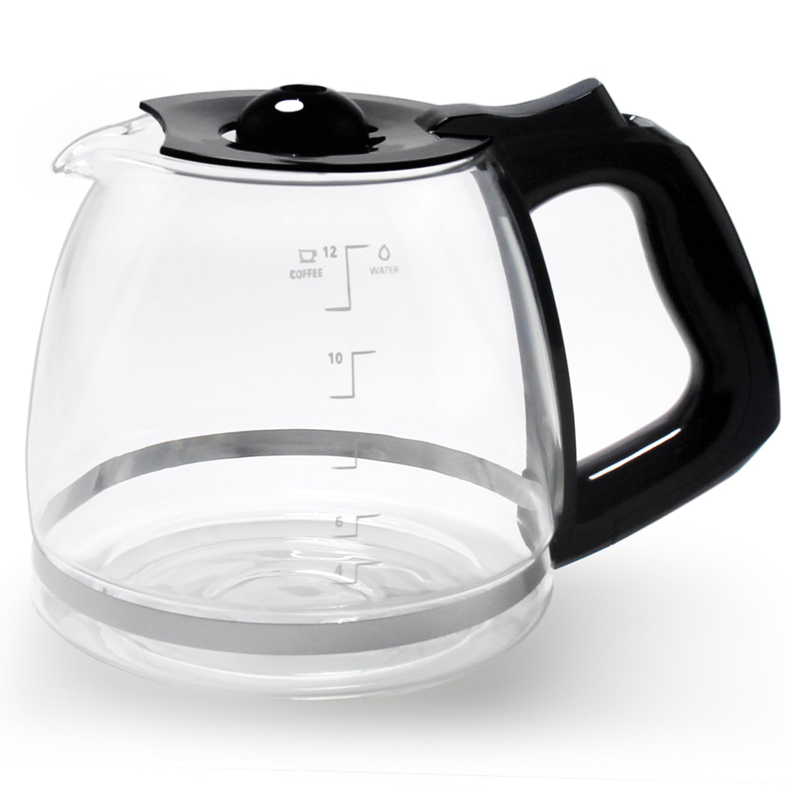 Sendextra front view carafe showing fit for Black & Decker benefit easy replacement