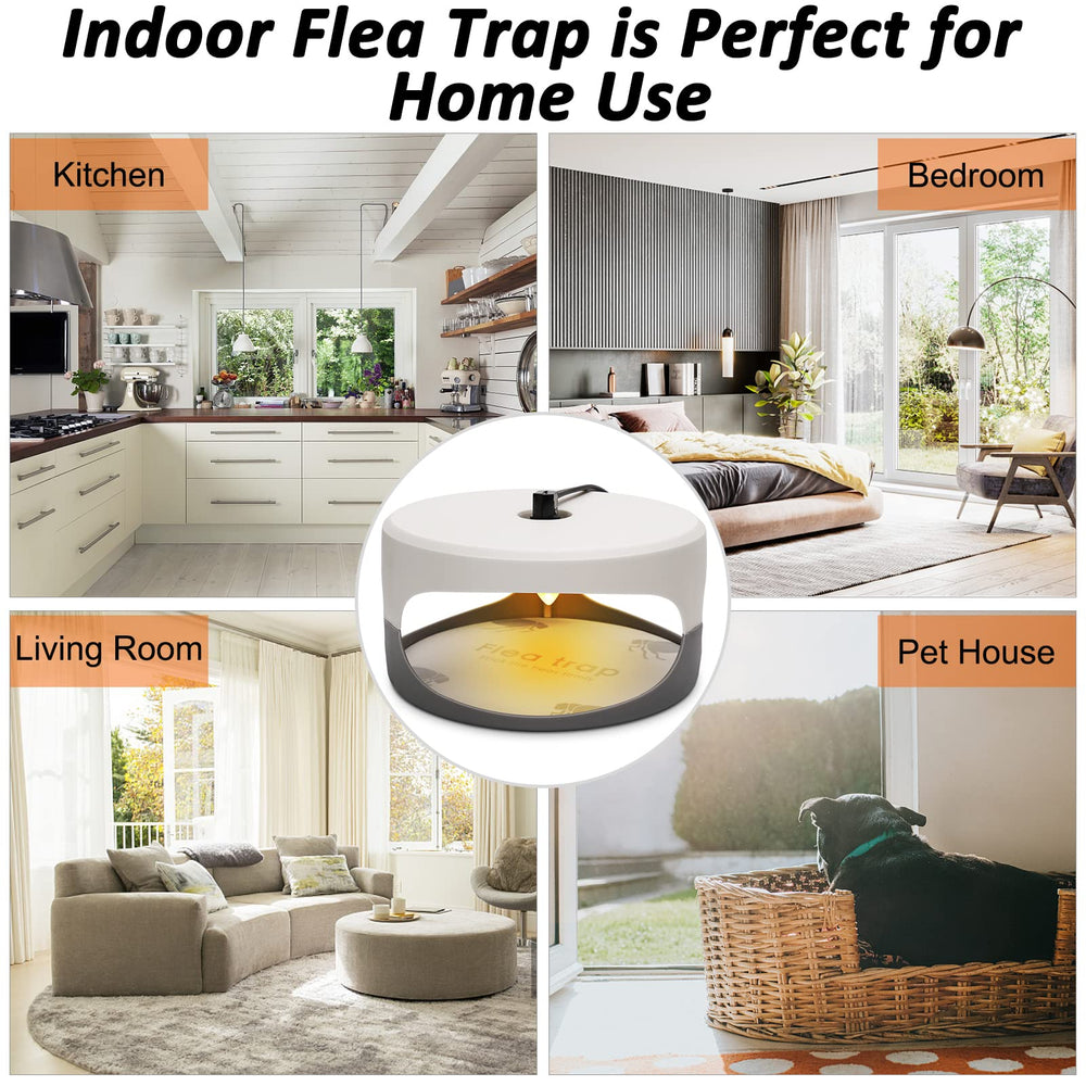SENITEK EARPADS trap placed in a bedroom scene highlighting discreet monitoring where families sleep