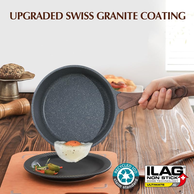 SENSARTE magnetic stainless steel base view proving induction compatibility