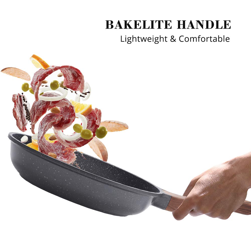SENSARTE side profile showing pan depth and scale for portion control benefit