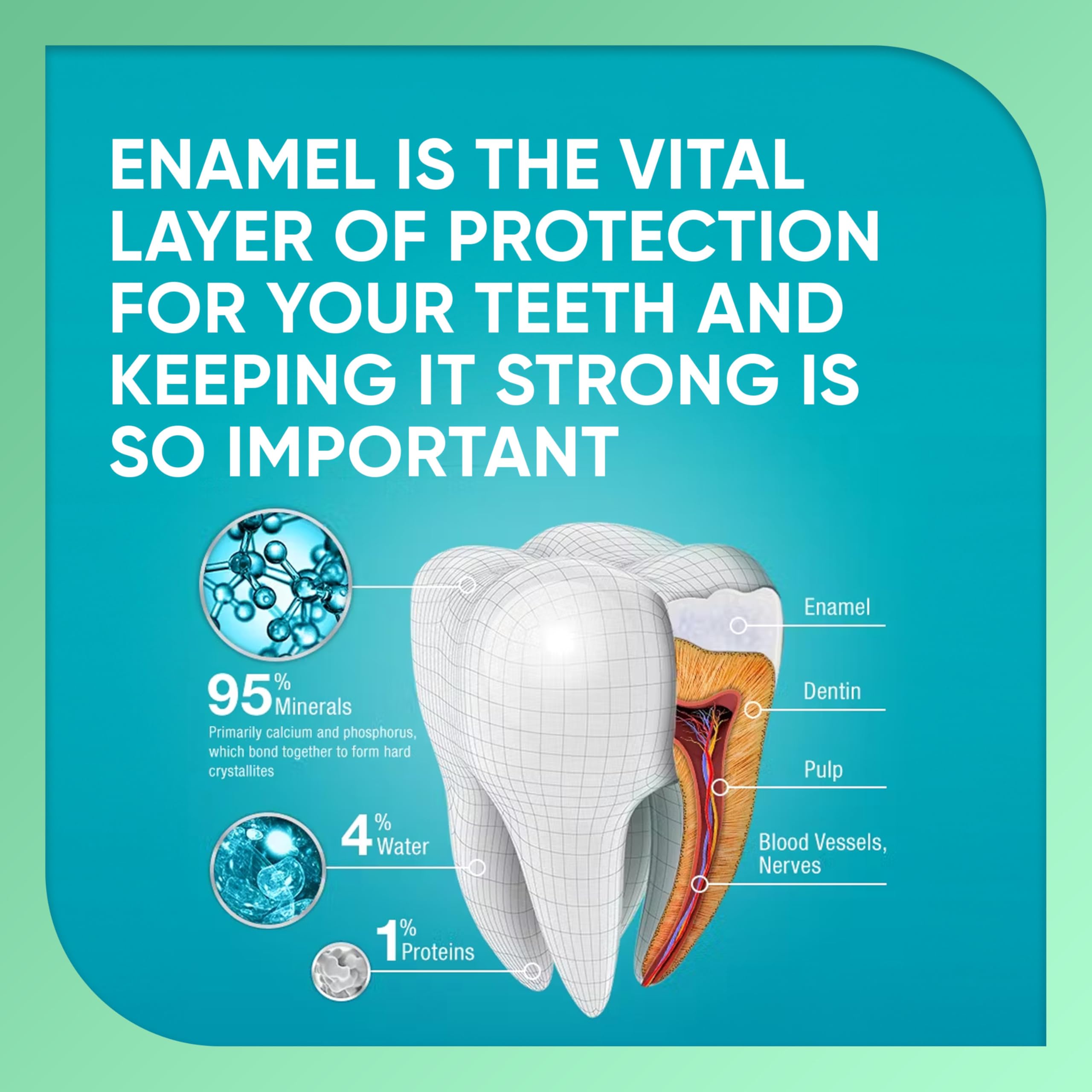 SENSODYNE PRONAMEL back label with ingredients and usage instructions benefit