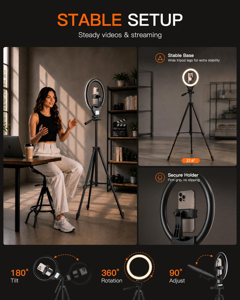 SENSYNE wireless remote in hand showing remote shooting convenience