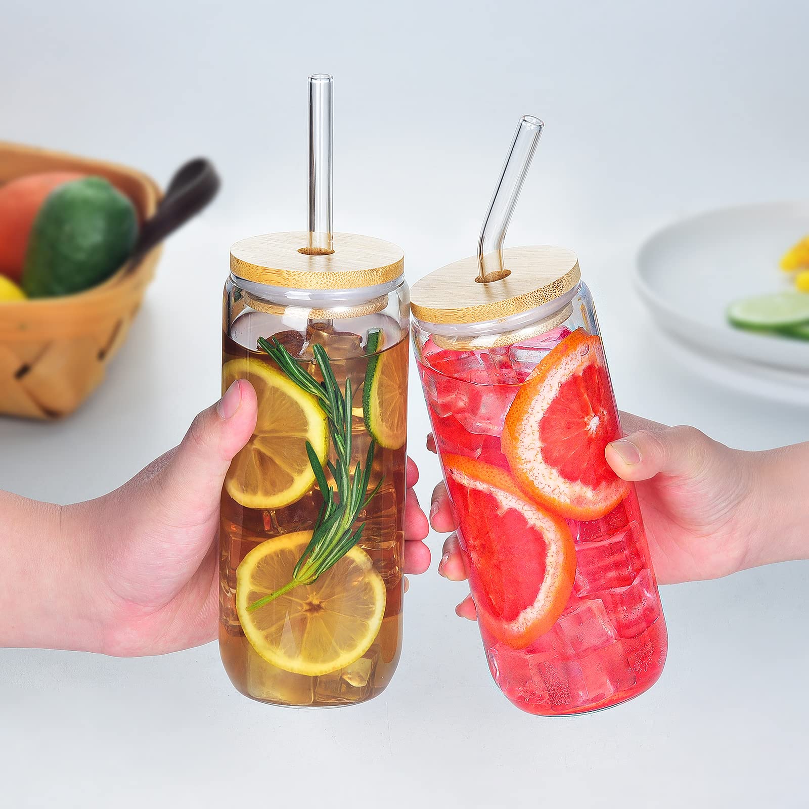 SENTVEND set in use with iced coffee showing stylish serving benefit