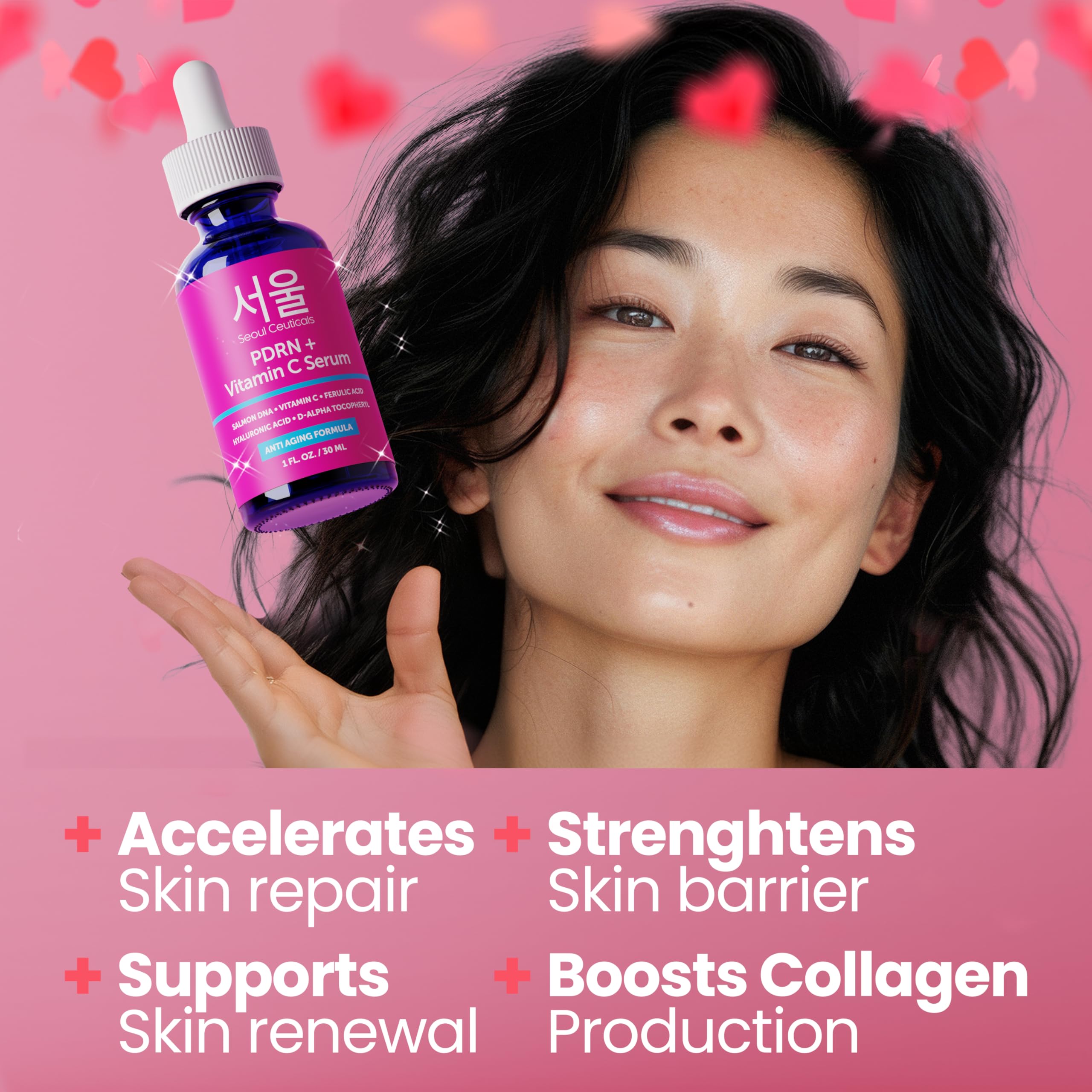 SeoulCeuticals serum dropper dispensing concentrate for precise application
