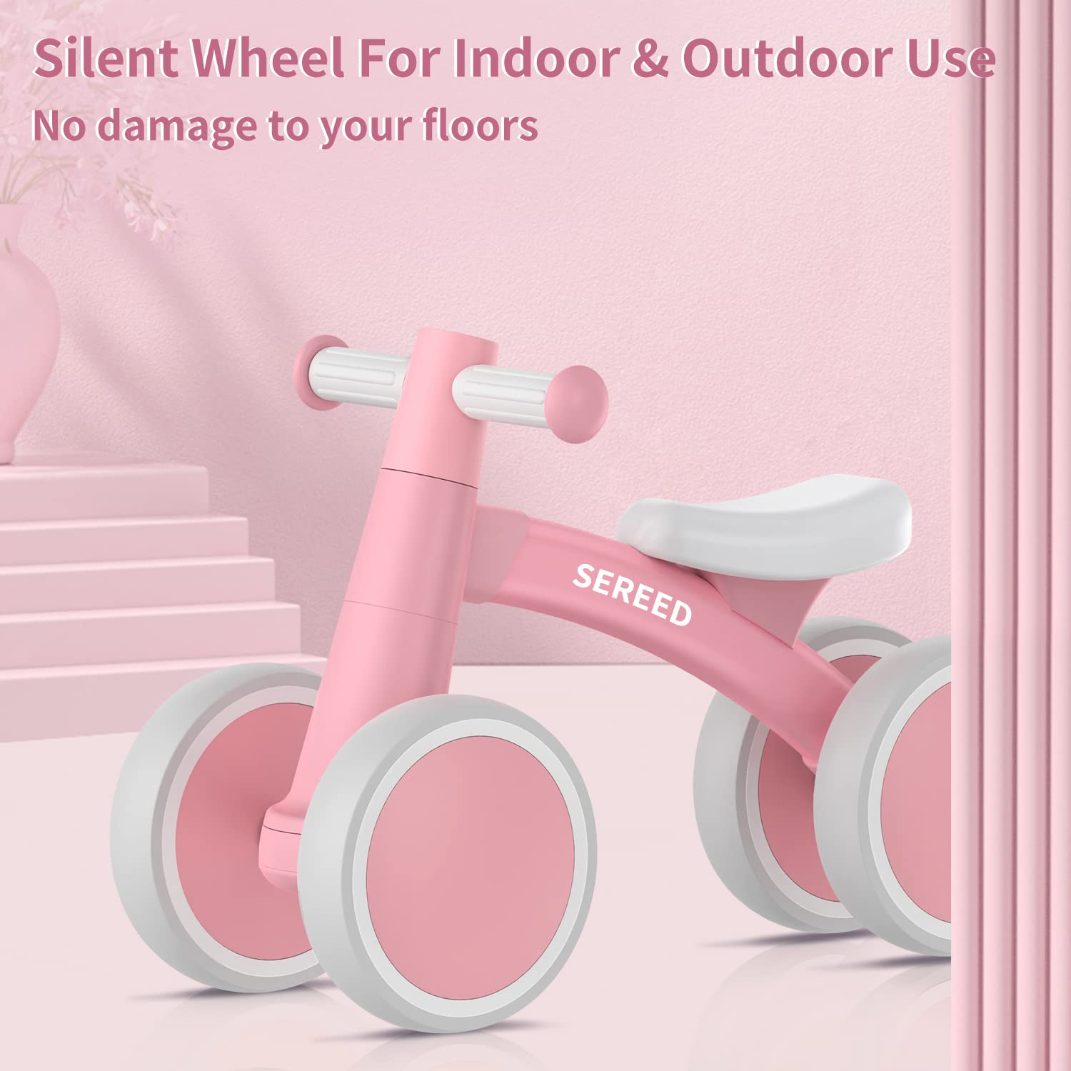 SEREED handlebar grip showing non-slip texture for secure steering