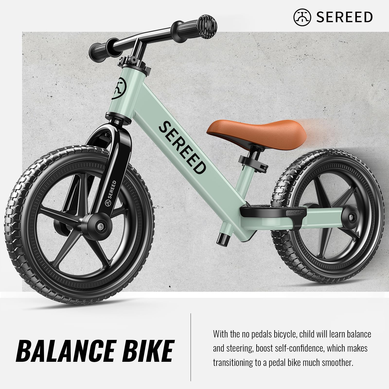 SEREED bike folded-packed in car trunk for convenient transport and storage