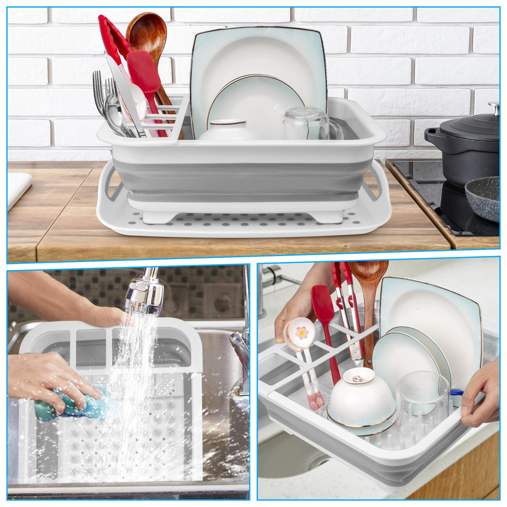 Seropy staged in an RV kitchen showing space-saving benefit and travel use