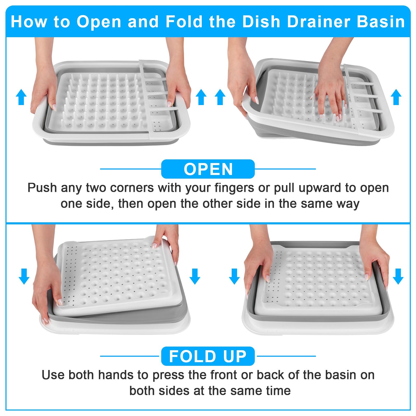 Seropy utensil compartments removed and used as a colander for versatile use